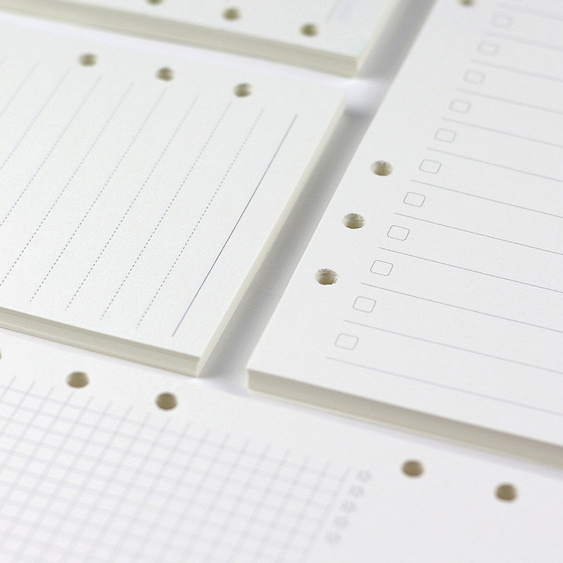 A5 A6A7 45 枚ルーズリーフノートブックリフィルスパ - A5 Spiral Dotted Grid Notebook のレビューと価格