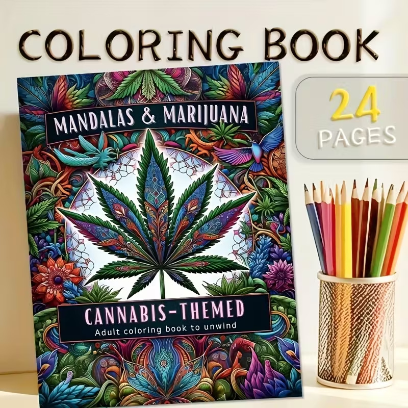 24ページ マンダラスタイル、塗り絵、塗り絵落書きクリエイテ - Adult Coloring Book Stress Relief のレビューと価格